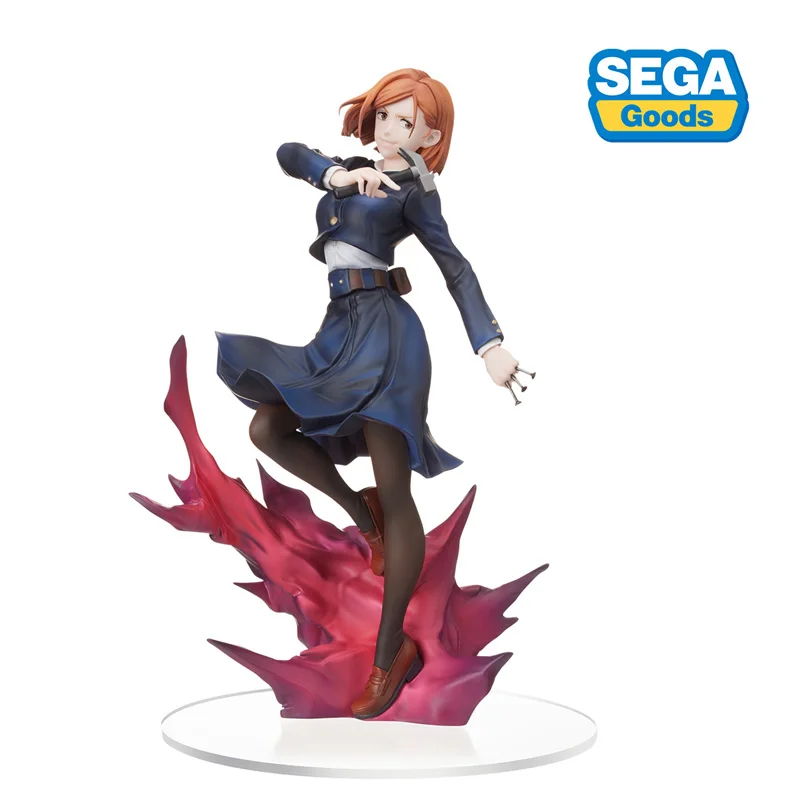 

Pre-Sale Jujutsu Kaisen Japanese Anime Figure Kugisaki Nobara Hand-Made Model Decoration Doll 18Cm Collectible Figurines Toy