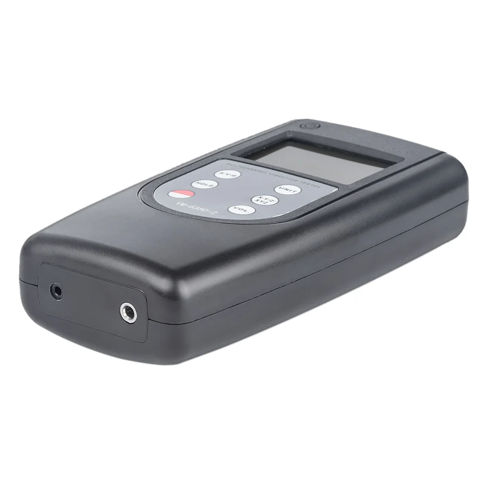 Landtek VM6380-2 цифровой Виброметр 3-осевой пьезоэлектрический акселерометр датчик