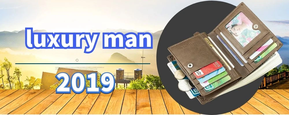 Мужской тонкий кошелек billeteras, короткий тонкий кошелек,, billetera hombre cuero genuino, Мужская натуральная кожа, erkek cuzdan, коричневый