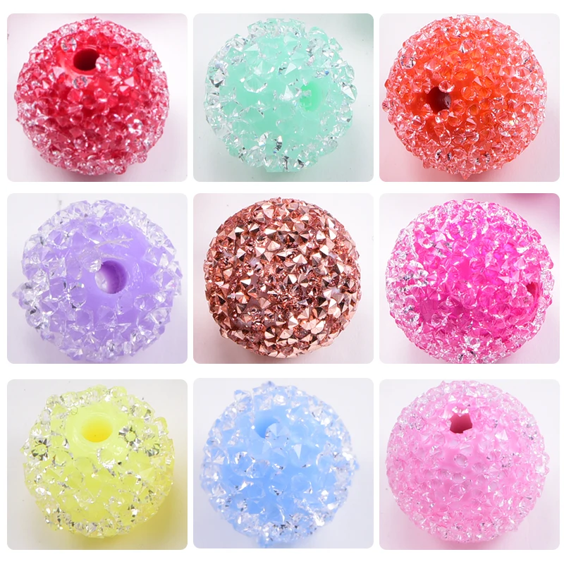 22 Кристальные швензы круглой формы на цветных жемчужинах на стразах для браслетов и аксессуаров к ожерельям F0206.