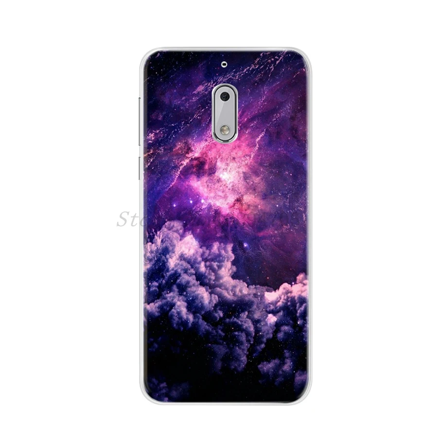 Матовый чехол для Nokia 6 2017 Nokia6 TA-1021 с полной защитой мягкий из ТПУ TA-1003 TA-1000 |