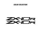 Светоотражающий мотоциклетный-наклейка для боди-арта шлем топливного бака Водонепроницаемый знак наклейка для KAWASAKI Ninja ZX-10R ZX10R zx 10r наклейка с логотипом