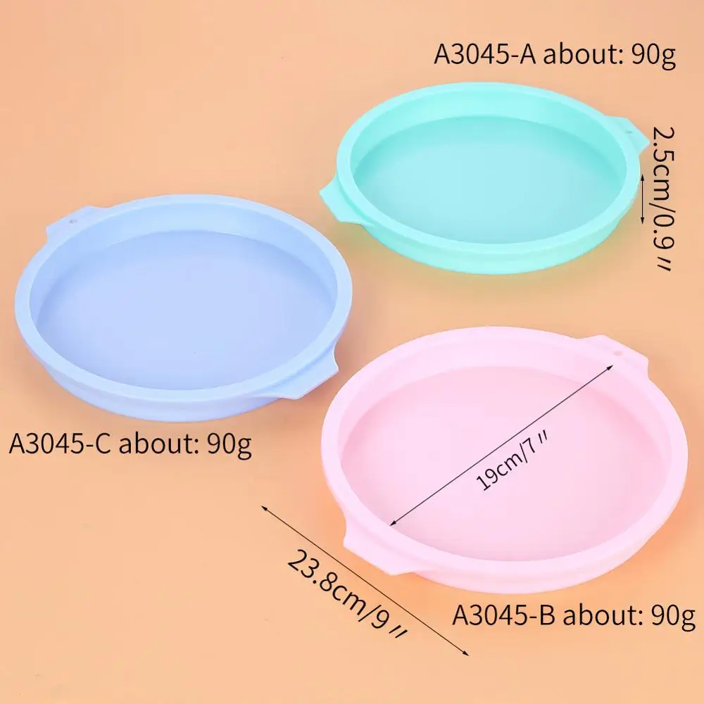 Силиконовая многослойная форма для торта круглая сковорода пирога блинчиков