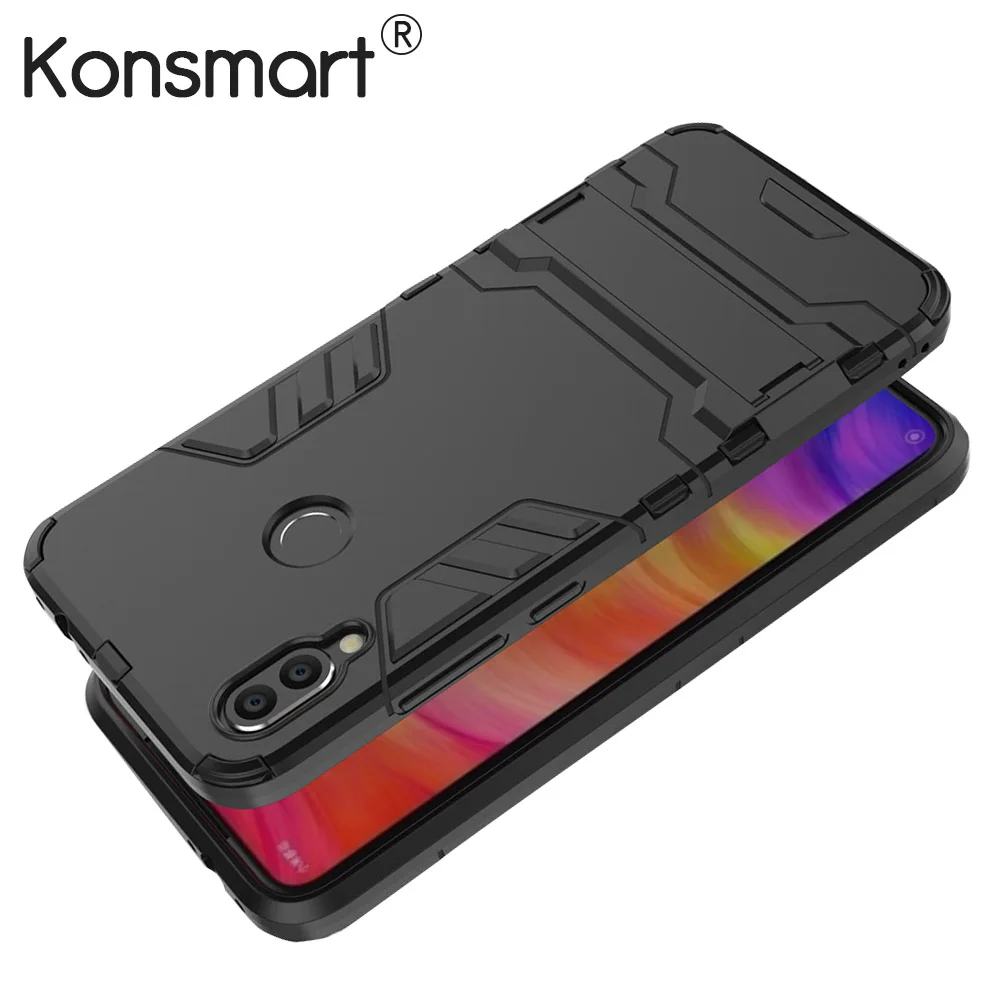 KONSMART Новый чехол для телефона Redmi Note 7 глобальная версия Броня Жесткий