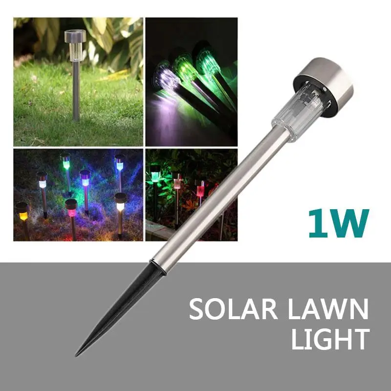 

Landscape Lights Solar Spot Lamp Durable Lawn Lamp Lawn Light 4.5*29.5 Cm Colorful Atmosphere Garden Home