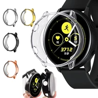 protective case cover active 1 for samsung galaxy watch active 2 44mm 40mm accessories cases tpu full screen protectorcase