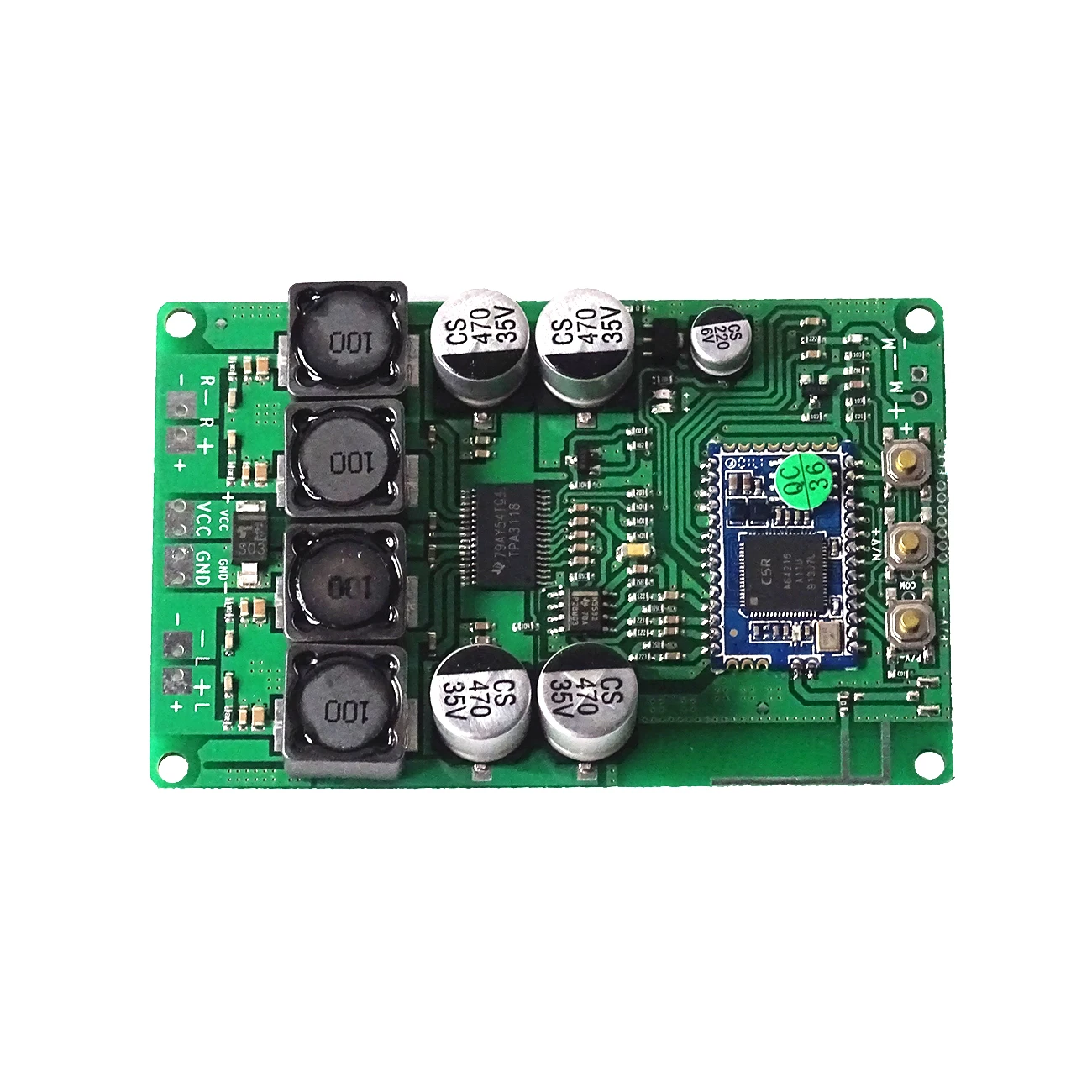 Плата усилителя мощности CSRA64215/210 4 2 Bluetooth APTXLL TPA3118 с низкой мощностью 8 европейских
