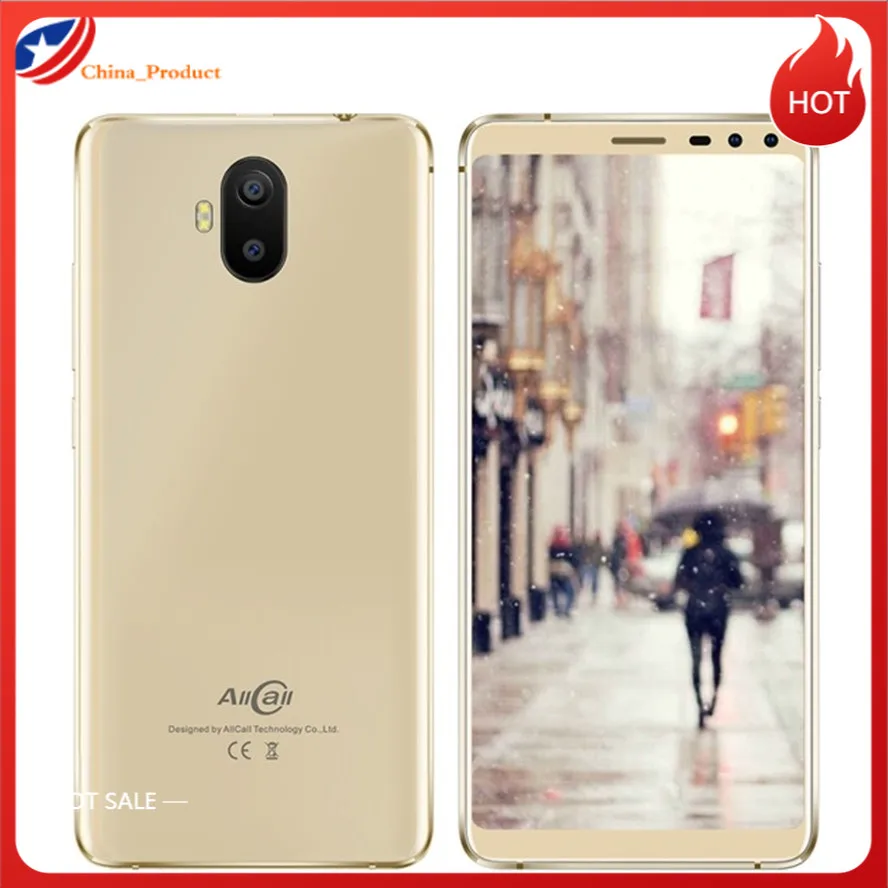 Allcall S1 смартфон с 5 дюймовым дисплеем четырёхъядерным процессором MT6580 ОЗУ 2 Гб ПЗУ