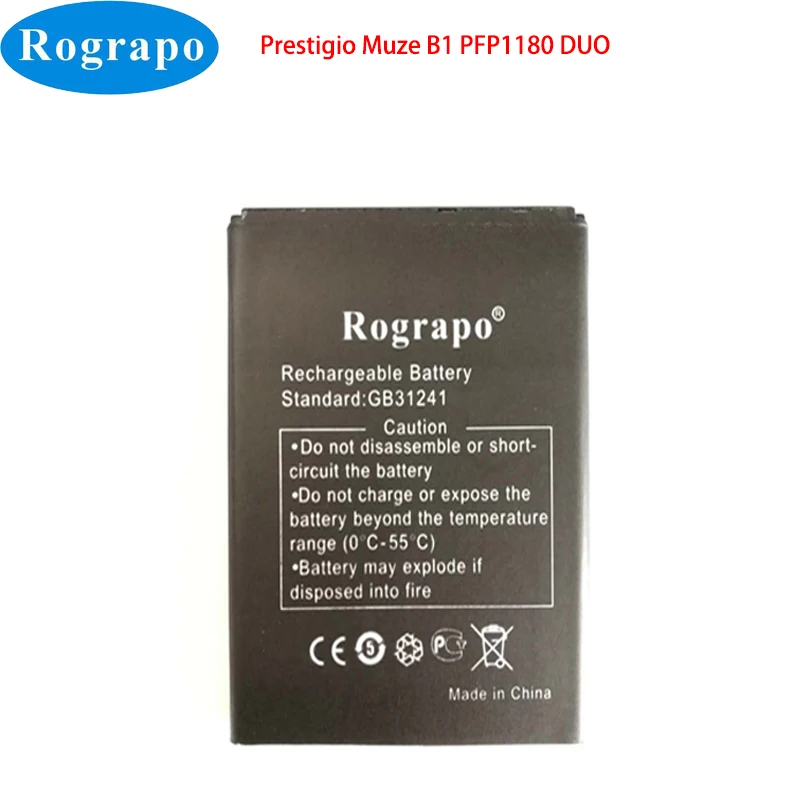 Новый 1210mAh PFP1180 DUO Сменный аккумулятор для Prestigio Muze B1 PFP1180DUO мобильный телефон |
