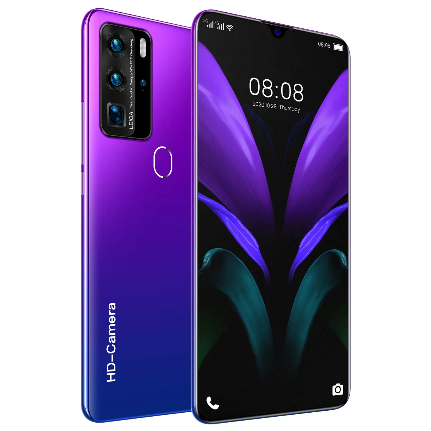 

Newest P80 Pro mobile phone 7.1-inch 4G 5G network 10 Core ROM Android 10.0 Smartphone Global version 12 512GB