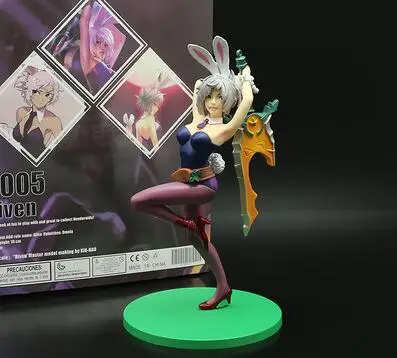 Лига Легенд и принтом фигурку игры слепой Джинкс Yasuo модель игрушки Фигурки 3D