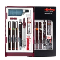 holbein rotring needle pen master waterproof stroke architectural engineer professional drawing design comics needle pen set