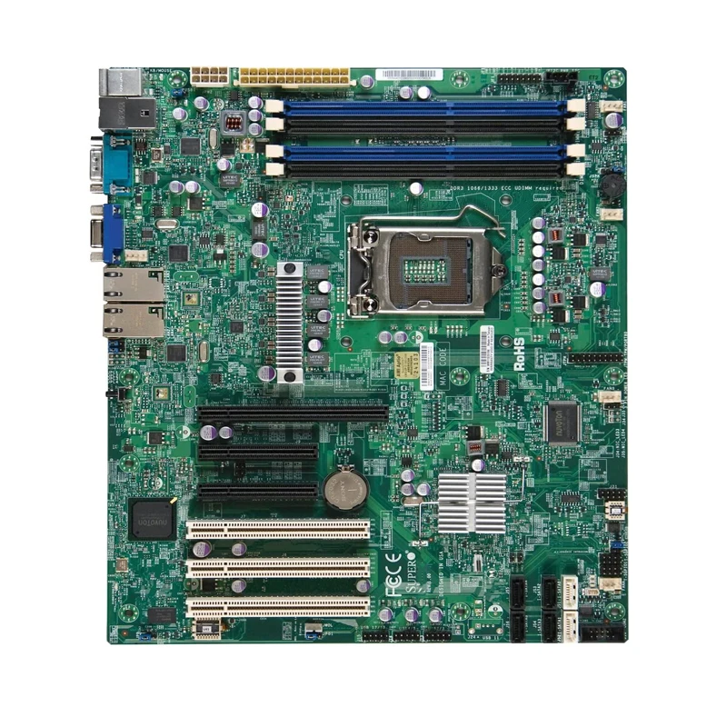 

Motherboard 1155 Motherboard DDR3 For Supermicro X9SCI-LN4 Support Xeon E3-1200/Core i3 Cpus Intel C204 32GB PCI-E 2.0 SATA3 ATX