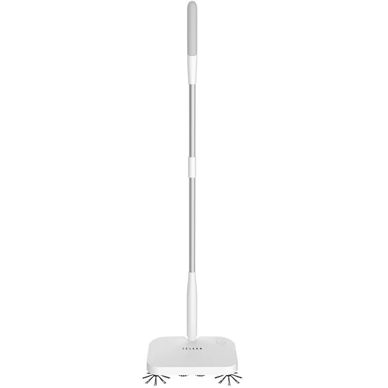 

iCLEAN Hardwood Floor 360 Electric Sweeper Cordless Rechargeable with Rotating Brushes Flexible Dust Cleaning Broom