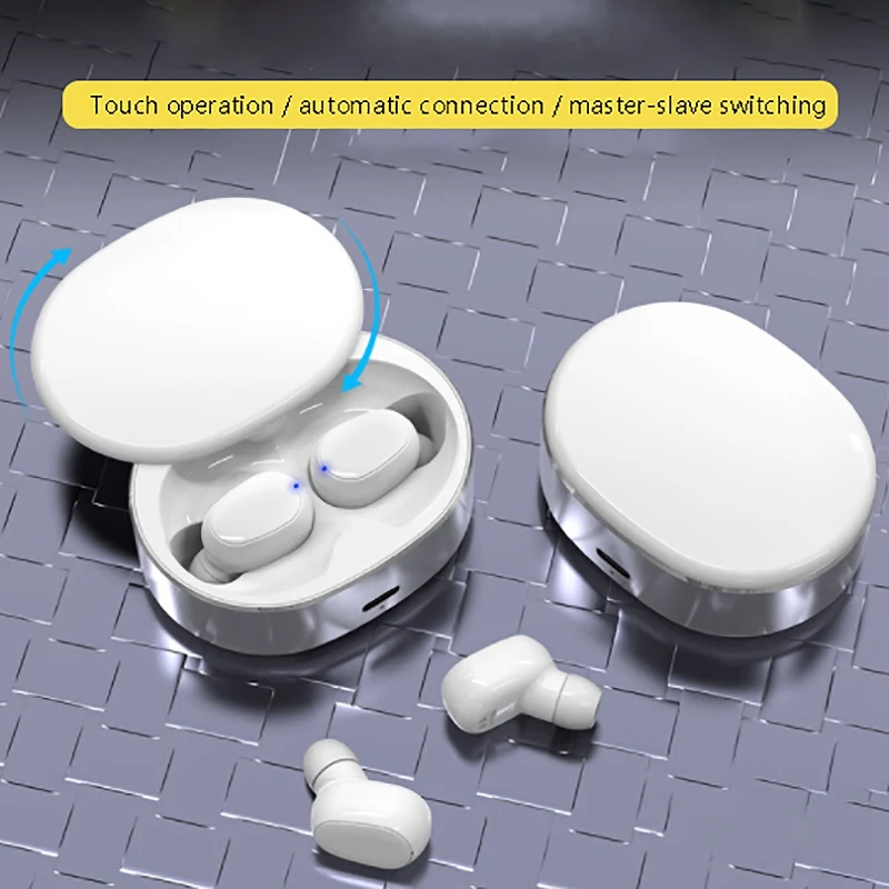 JABS M3 Bluetooth гарнитура TWS 5 0 в ухо стерео Спорт Sweatproof беспроводная с зарядным боксом