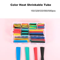 heat shrinkable tube kit 21 thermal casing shrinking tubing assorted wire cable insulation sleeving 150328530560580pcs