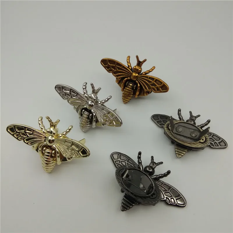 (10 шт./лот) сумка для багажа декоративная в форме пчелы винтовая блокировка