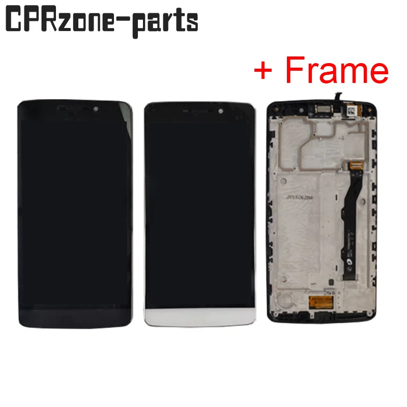 

5.5" Black / White With Frame For TP-LINK Neffos C5 Max LCD Display With Touch Screen Digitizer Sensor Panel Assembly