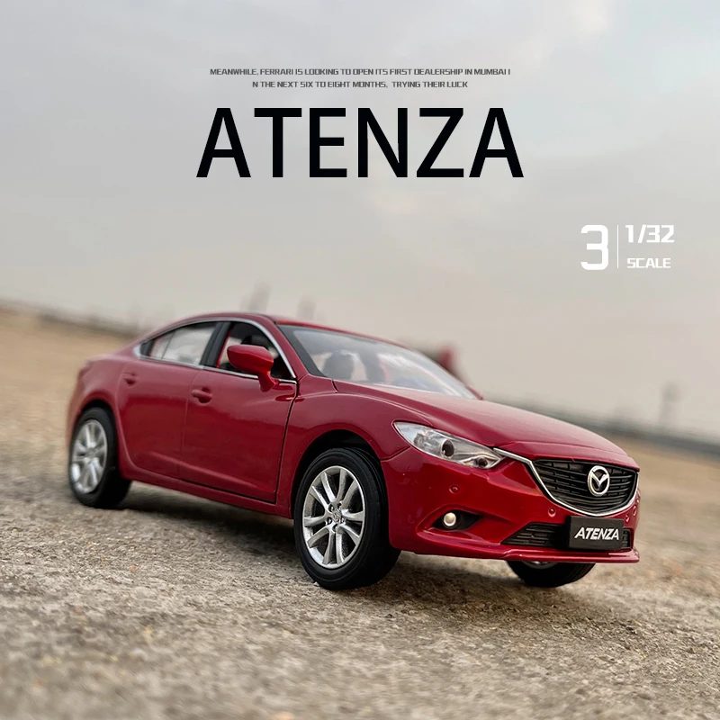 Новинка 2021 модель автомобиля Mazda ATENZA 1:32 литой автомобиль из сплава Игрушечная