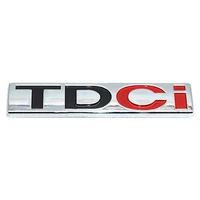tdci letter car vehicle rear trunk body sticker decal badge for jiang ling ford easy to install car decor exterior accessories