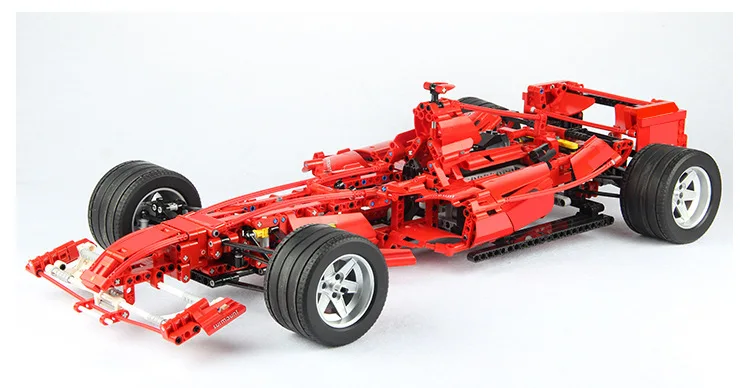 DIY строительные блоки технические Decool 3335 модели кирпичи наборы F1 гоночный