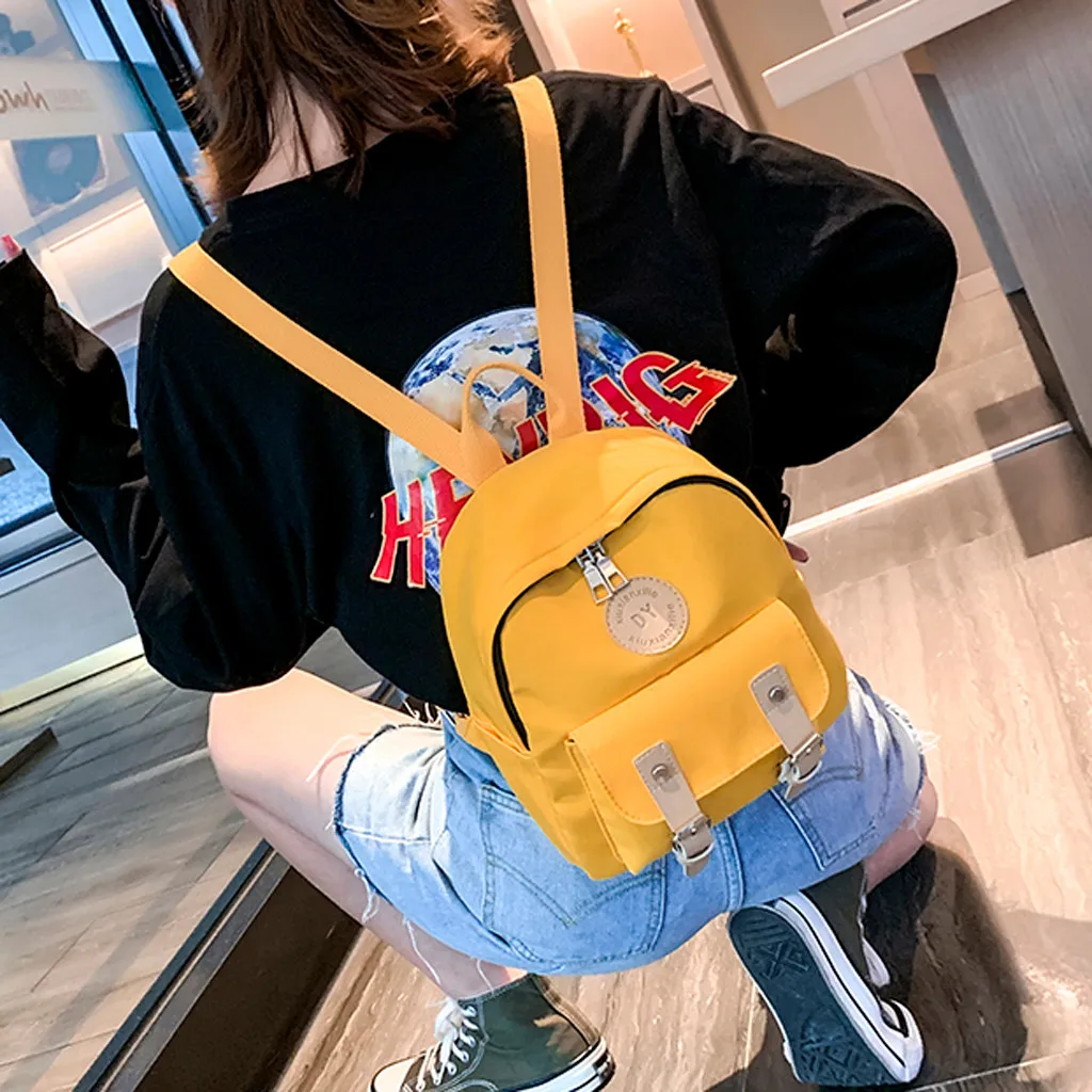Новый женский рюкзак с принтом сумка для женщин школьный мини студентов колледжа