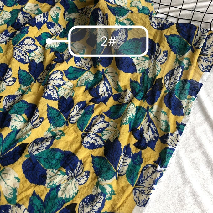 Тонкая летняя рубашка цветочный льняной Фотофон 100*145 см|Ткань| |