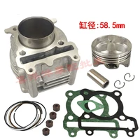 58 5mm engine motorcycle cylinder kit piston kit gasket for yamaha bws125 modify zuma150 yw150 bws150 nxc cygnus 150 150cc