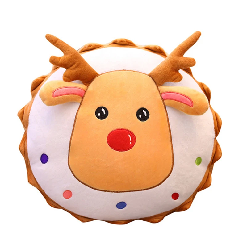Kawaii Рождественские плюшевые игрушки Санта Клаус елка Рождественская плюшевая