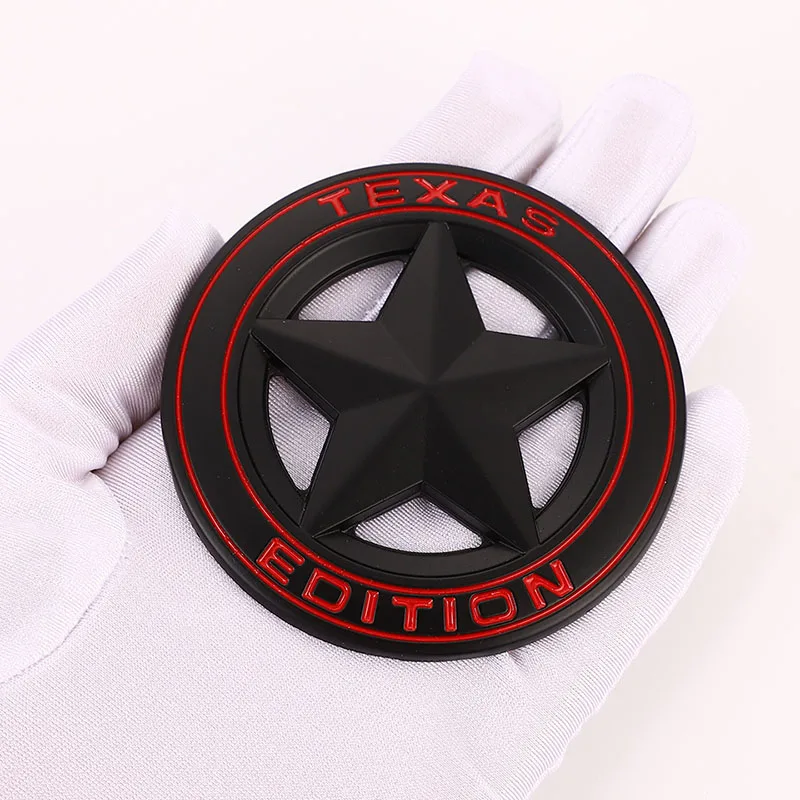Texas Edition Badge Emblem Decal Sticker Front Grill for Jeep Wrangler Compass Grand Cherokee Patriot Liberty Renegade Commander |
