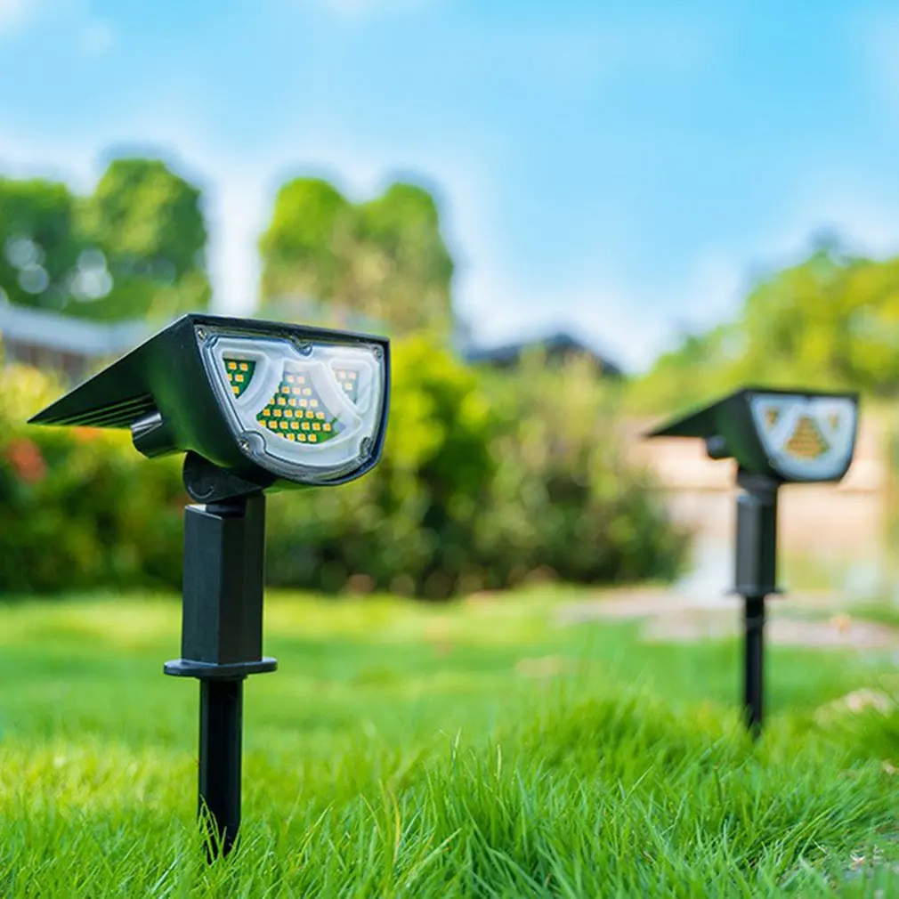 

Светодиодный садовый светильник на солнечной батарее прожектор водонепроницаемый красочный автоматический вкл/выкл наружный Солнечный с...