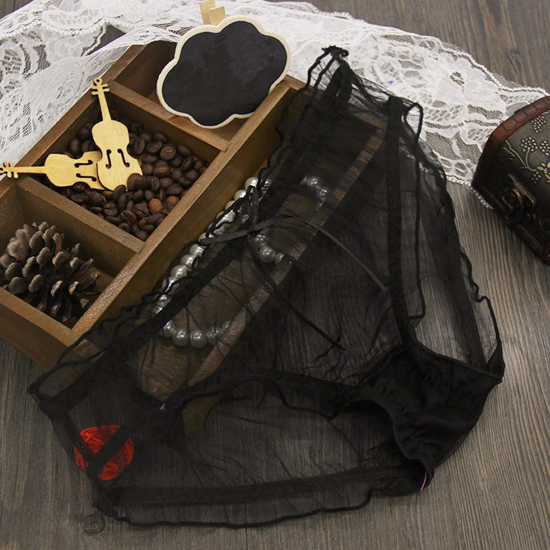 Женские сексуальные трусики кружевные стринги ультратонкие прозрачные горячая