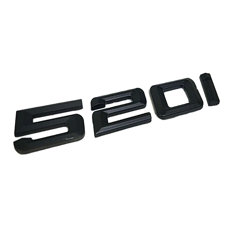 Новый черный автомобиль Стикеры 3D эмблема АБС буквы логотип Номера для BMW E90 F20 F30