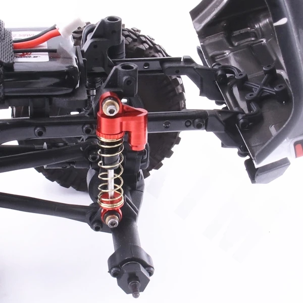 

for Axial SCX24 90081 1/24 RC Crawler Car Metal Double Cylinder Shock Absorbers Damper Upgrade Parts Accessories