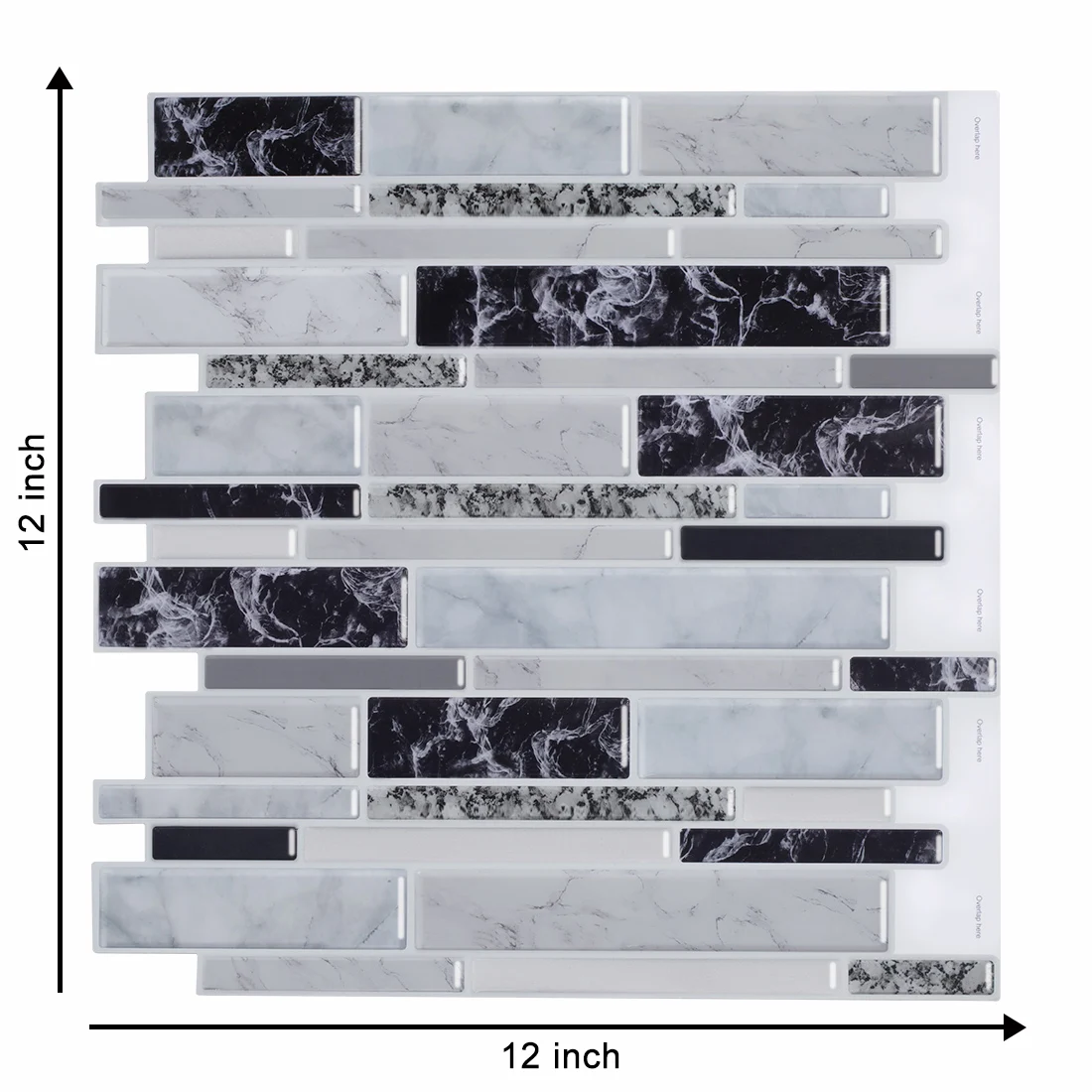 Яркие плитки 12*12 дюймов самоклеющиеся виниловые обои кухонные наклейки пилинг и
