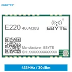 E220-400M30S LLCC68 433 МГц 470 МГц LoRa WAN беспроводной радиочастотный модуль 30 дБм SPI 10 км IPEX Печать отверстие SMD передатчик большой радиус IoT Mini