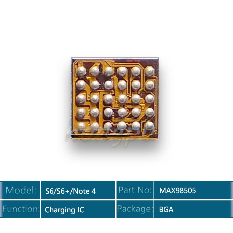 10 шт./лот MAX98505 MAX98505EWV 98505EWV 98505 для S6 G920F G925F IC зарядки|Платы мобильных телефонов| |