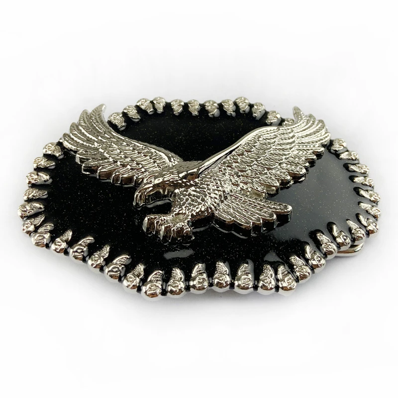 Роскошный бренд большая тяжелая пряжка для ремня с орлом 3D Летающий орел