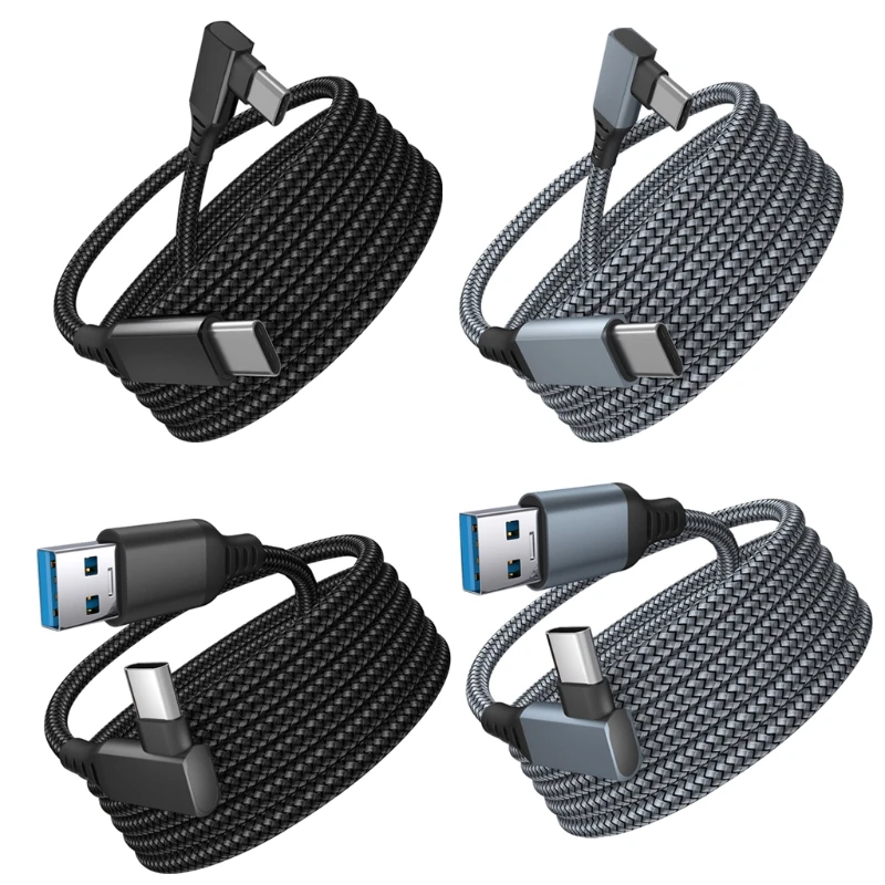 Кабель виртуальной реальности C9GD 5 м/16 футов кабель USB C Quest 2 высокоскоростной для