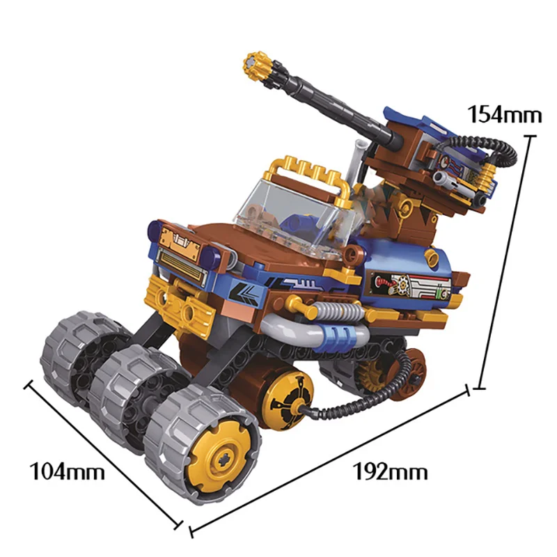 Новый эпоха серии Steam механические строительные блоки наборы моделей кирпичи