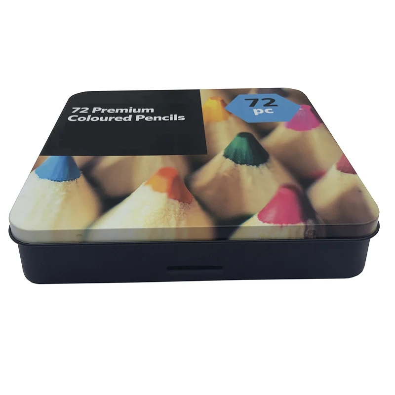 Набор карандашей из свинца и чугуна 72 цвета | Канцтовары для офиса дома