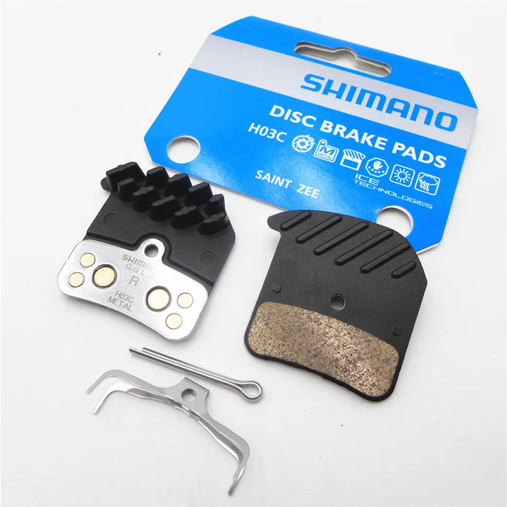 SHIMANO H03C H03A MTB дисковые тормоза Ice Tech колодки для Saint BR M820 ZEE M640 смолы и металла