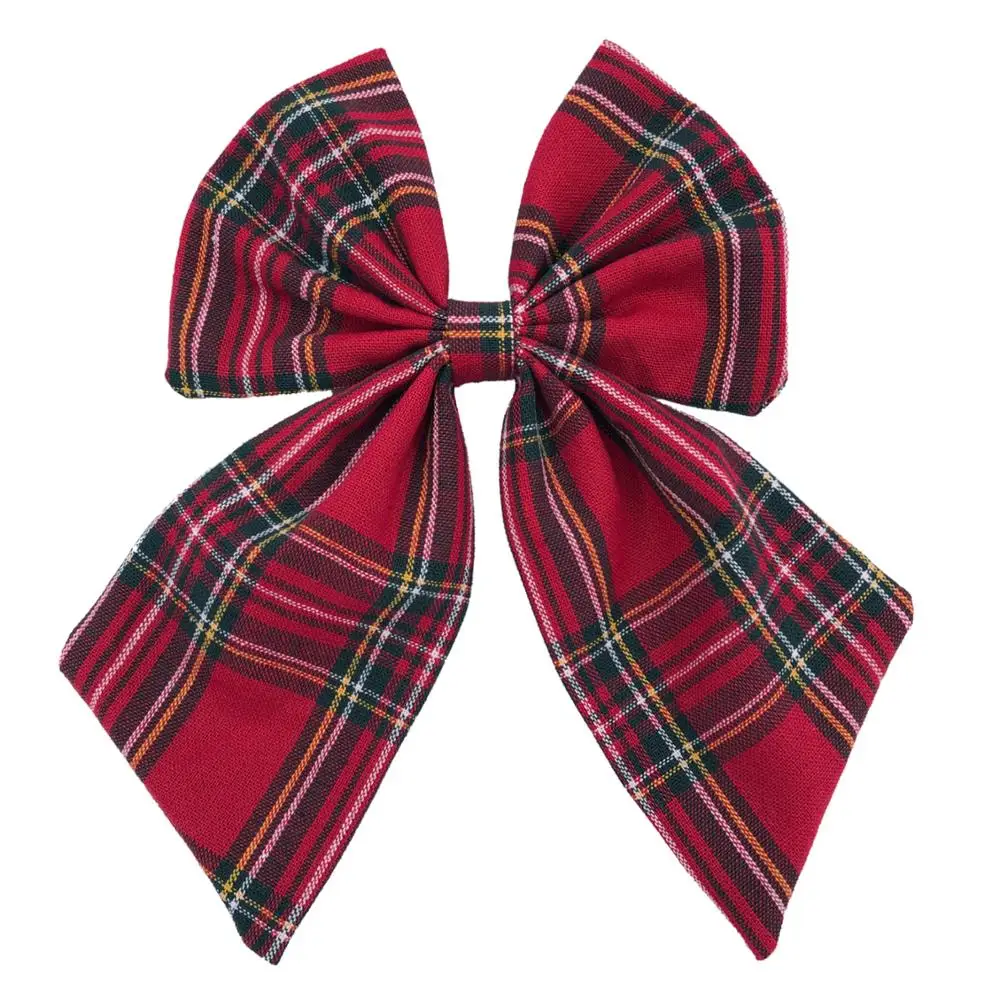 2 PCS Girls Women Linen Bow Hair Clips Big Sailor Bow Barrettes Baby Kids Hairgrips Hair Bows Accessories Headwear