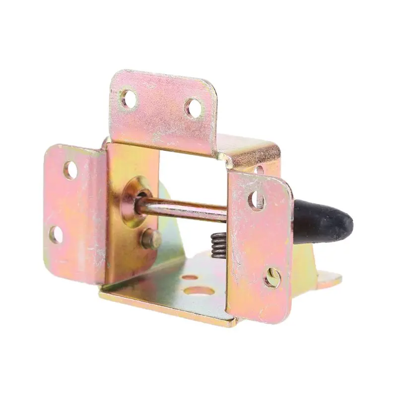 

X37E 4X Iron Locking Folding Table Chair Leg Brackets Hinge Self Lock Foldable Hinges