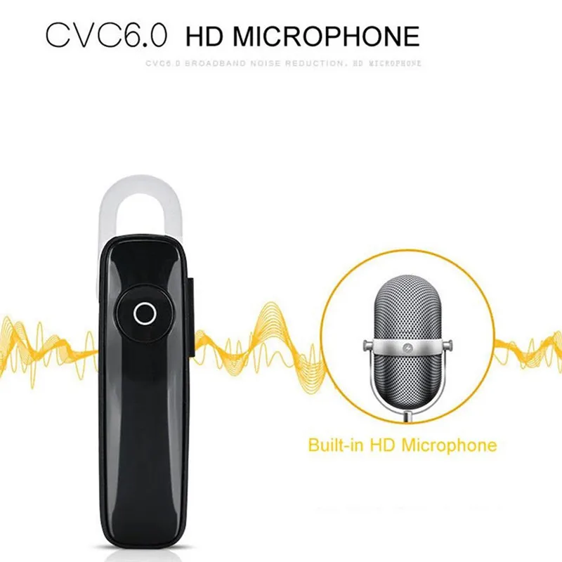 Bluetooth 4,2, беспроводные наушники, мини наушники, гарнитура с микрофоном для iPhone, samsung, huawei, Xiaomi