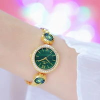 new fashion womens watches elegant ladies dress watches malachite green small dial quartz watch women bracelet reloj mujer
