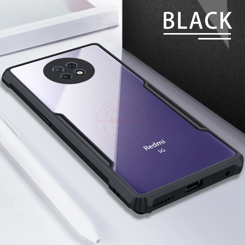 

Rzants for Xiaomi Redmi Note 9T case Blade Airbag pumper Shockproof Casing Transparent Phone Shell Funda Soft Cover