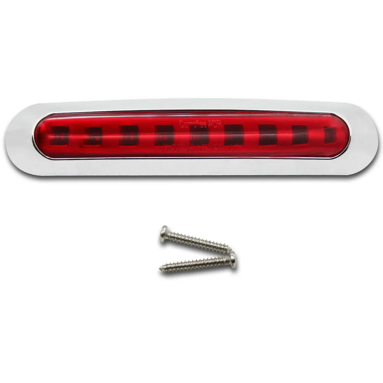 

10X Side Marker Lights 9 LED Clearance Light Truck Lorry Bus 12V/24V 3W