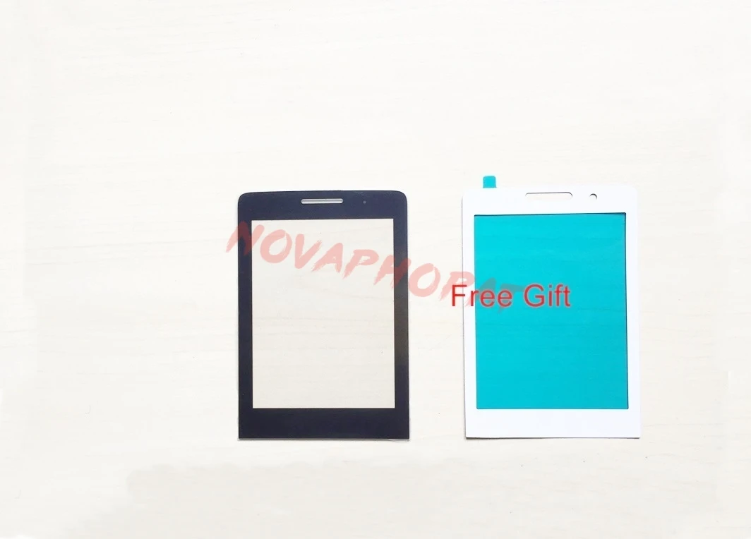 black for E570 Novaphopat черный Передний стеклянный экран для Philips Xenium X5500/X623/X513/E570/E560 внешняя стеклянная панель объектива - Цвет: black for E570