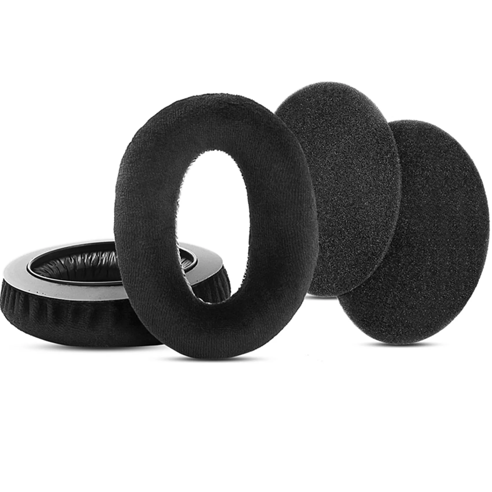 Велюровые сменные амбушюры поролоновые подушка наволочка запасная часть для